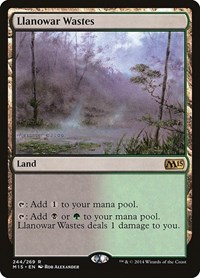 Llanowar Wastes, Magic 2015 (M15)
