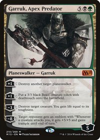 Garruk, Apex Predator, Magic 2015 (M15)
