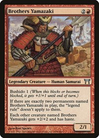Brothers Yamazaki (160b Pike), Champions of Kamigawa