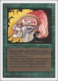 Llanowar Elves, Unlimited Edition