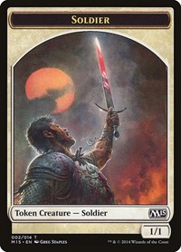 Soldier Token, Magic 2015 (M15)