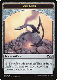 Land Mine Token, Magic 2015 (M15)