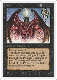 Lord of the Pit, Unlimited Edition