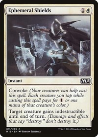 Ephemeral Shields, Magic 2015 (M15)