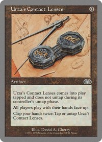 Urza's Contact Lenses, Unglued