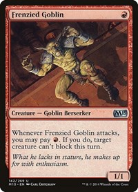 Frenzied Goblin, Magic 2015 (M15)
