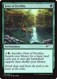 Font of Fertility, Unique and Miscellaneous Promos