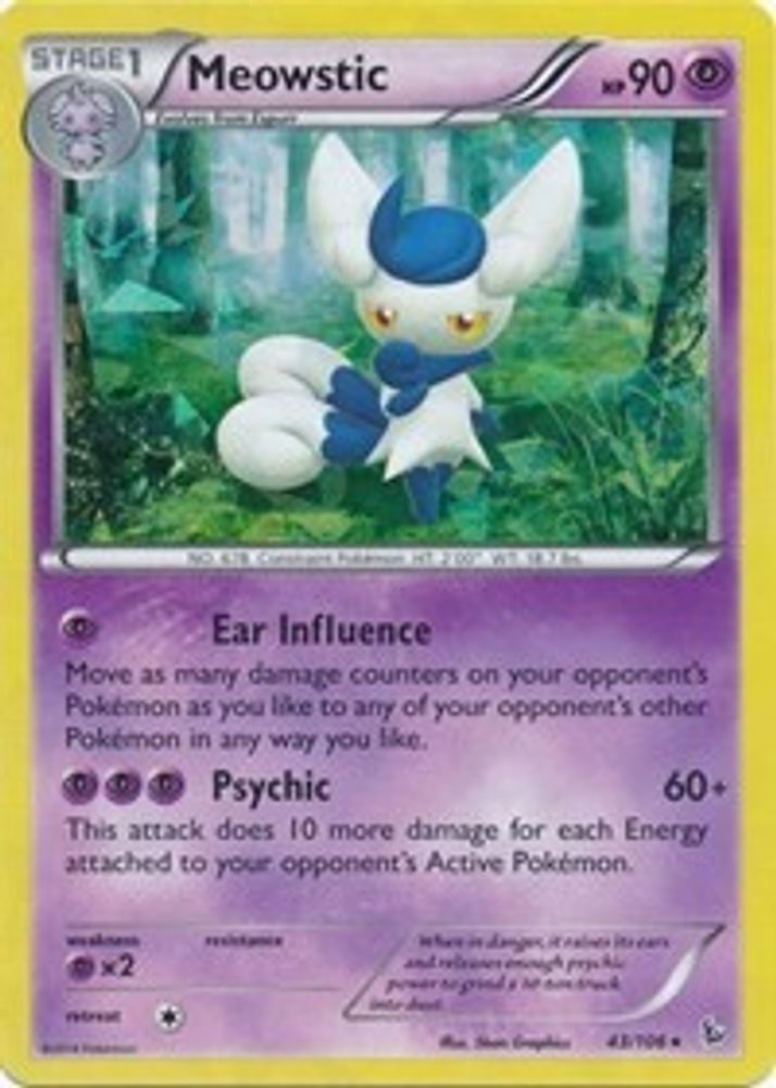 Meowstic - 43/106 (XY Flashfire)