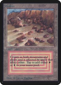 Plateau, Alpha Edition