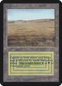 Savannah, Alpha Edition