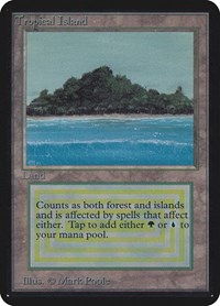 Tropical Island, Alpha Edition