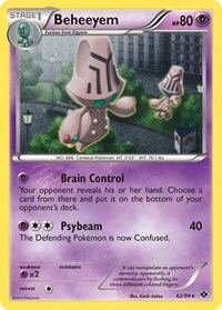 Beheeyem - 62/99 (Cosmos Holo)