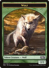 Wolf Token, Prerelease Cards