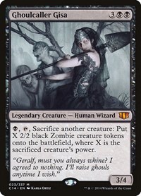 Ghoulcaller Gisa, Commander 2014