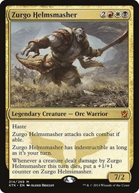 Zurgo Helmsmasher, Khans of Tarkir