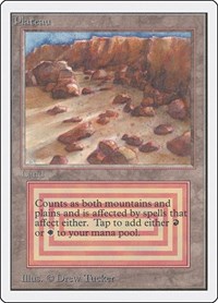 Plateau, Unlimited Edition
