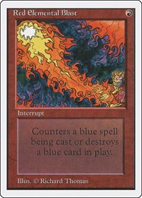 Red Elemental Blast, Unlimited Edition