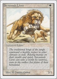 Savannah Lions, Unlimited Edition