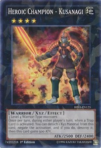 Heroic Champion - Kusanagi (Shatterfoil)