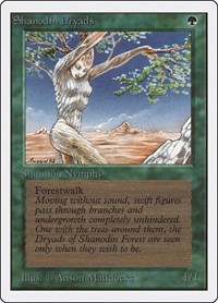 Shanodin Dryads, Unlimited Edition