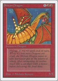 Shivan Dragon, Unlimited Edition