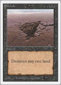 Sinkhole, Unlimited Edition