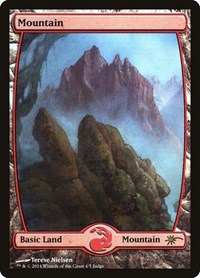 Mountain - Full Art (4), Judge Promos