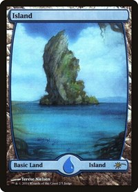 Island - Full Art (2), Judge Promos
