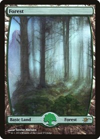 Forest - Full Art (5), Judge Promos