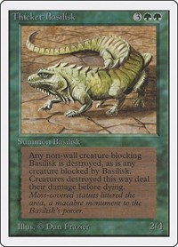 Thicket Basilisk, Unlimited Edition