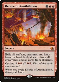 Decree of Annihilation, From the Vault: Annihilation
