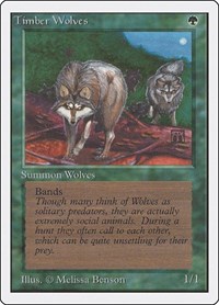 Timber Wolves, Unlimited Edition