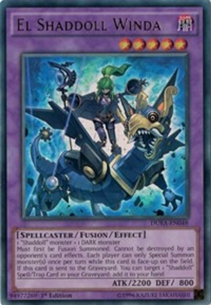 El Shaddoll Winda, 1st-edition, front