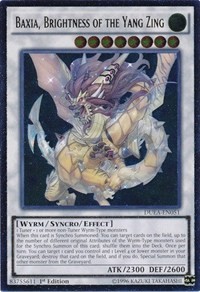 Baxia, Brightness of the Yang Zing (UTR)