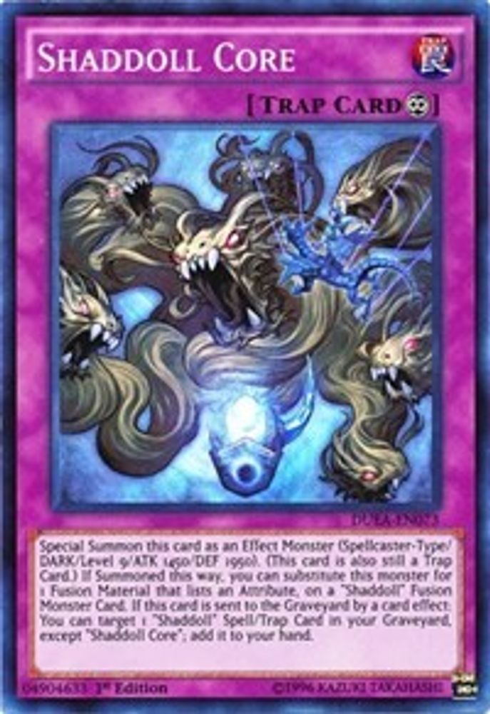 Shaddoll Core, 1st-edition, front