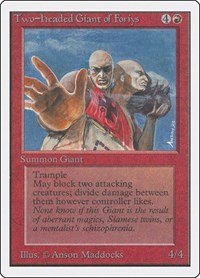 Two-Headed Giant of Foriys, Unlimited Edition