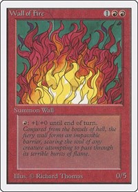 Wall of Fire, Unlimited Edition