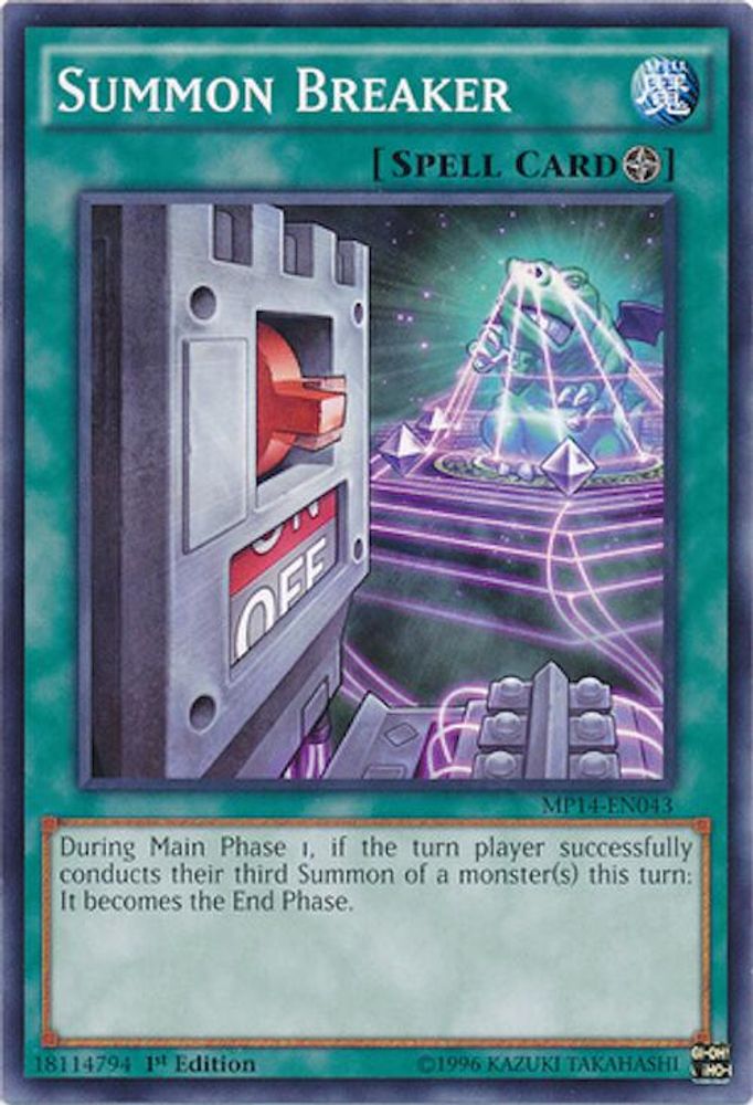 Summon Breaker, 1st-edition, front