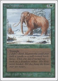 War Mammoth, Unlimited Edition