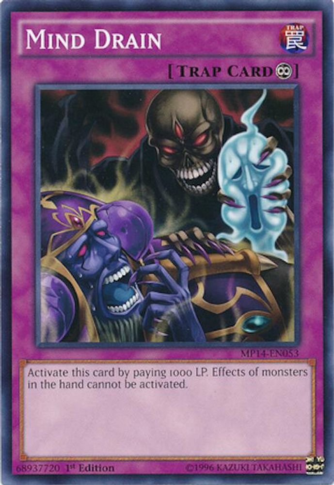 Mind Drain, 1st-edition, front