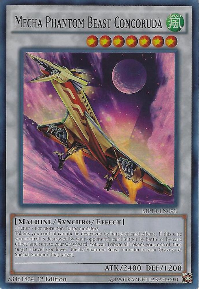 Mecha Phantom Beast Concoruda, 1st-edition, front