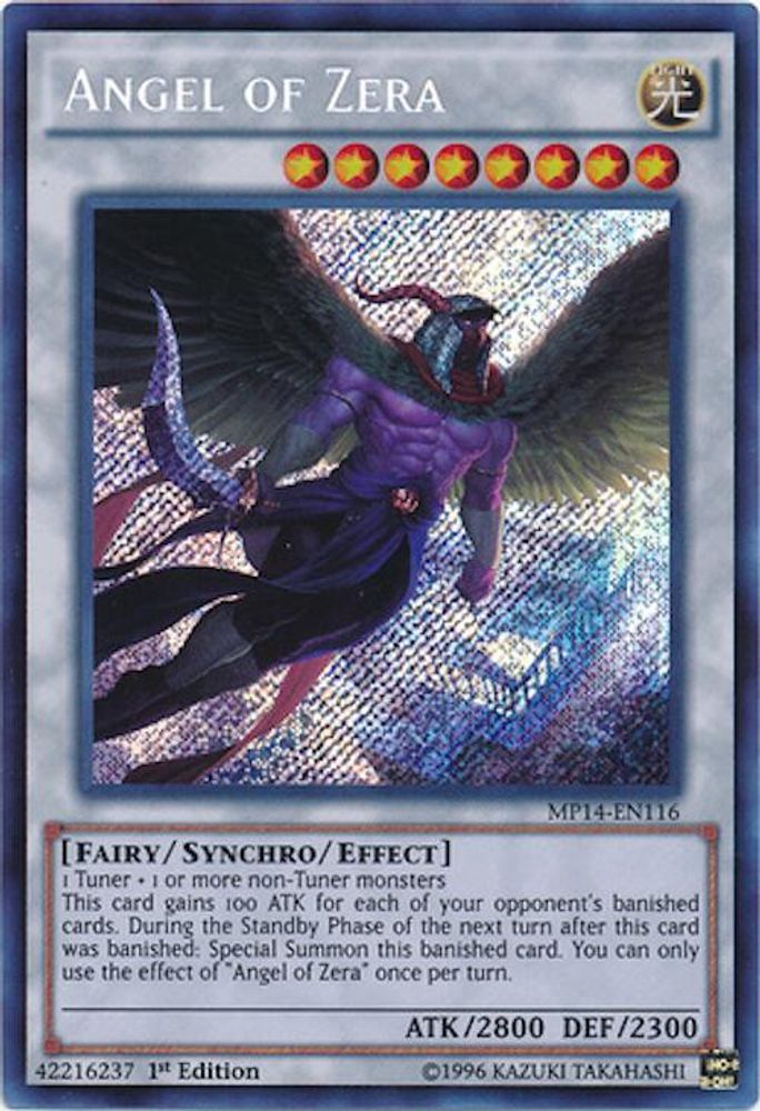 Angel of Zera, 1st-edition, front