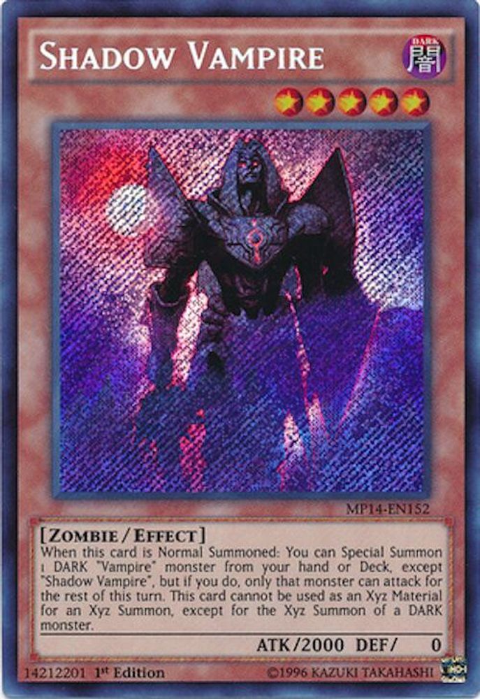 Shadow Vampire, 1st-edition, front