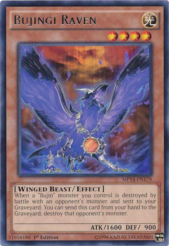 Bujingi Raven, 1st-edition, front