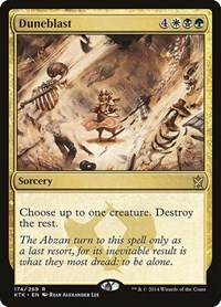 Duneblast, Khans of Tarkir