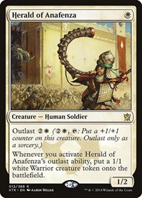 Herald of Anafenza, Khans of Tarkir