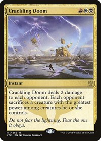 Crackling Doom, Khans of Tarkir