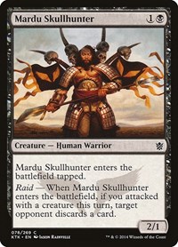 Mardu Skullhunter, Khans of Tarkir