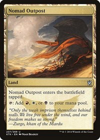 Nomad Outpost, Khans of Tarkir