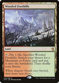 Wooded Foothills, Khans of Tarkir